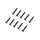Losi - Flat Head Screws M5 x 30mm STL (10) (LOS-3933)
