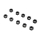 Losi - Flat Nut M5 STL: (10) (LOS-3934)