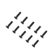 Losi - Flat Head Screws M4 x 16mm STL (10) (LOS-3952)