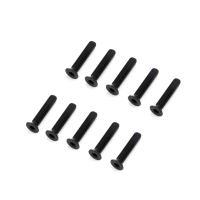 Losi - Flat Head Screws M5 x 25mm STL (10) (LOS-3954)