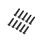 Losi - Button Head Screws M5 x 25mm STL (10) (LOS-3957)