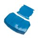 Losi - Body Panel Hood & Roof Metallic Blue: 5IVE-T...