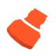 Losi - Body Panel Hood & Roof Flourescent Orange:...