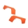 Losi - Body Panel Rear Fender Left/Right Flourescent Orange: 5IVE-T 3.0 (LOS-4011)