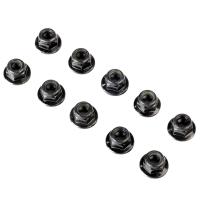 Losi - Flanged Nylock Nut M6 STL (10) (LOS-4030)