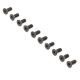 Losi - Flat Head Screws M4 x 10mm STL (10) (LOS-4031)