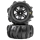 Horizon Hobby - 1/16 Dumont F/R MT Tires Black Split Six (2): ARRMA MINI KRATON (PRO1031210)