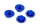 Ultimate Racing - Ultimate Closed end wheel nut V2, blue, 4 pcs (MX-UR1911-A)
