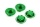 Ultimate Racing - Ultimate Closed end wheel nut V2, green, 4 pcs (MX-UR1911-GR)