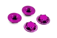 Ultimate Racing - Ultimate Closed end wheel nut V2, pink, 4 pcs (MX-UR1911-PK)