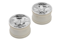 Himoto - Chrome spoke rims Monster 2pcs (HM08044V)
