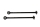 SWORKz S12-3 Rear CVA Drive Shaft (69mm)(2PC) (SW332073)