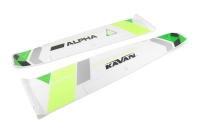 KAVAN - Alpha 1500 V2 wings - green (KAV02.8075V2.2)