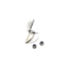 Pro Boat Propeller and Nut: Sonicwake 36 V3 (PRB-4081)