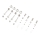 Pro Boat Quick Canopy Latch Set Medium: Sonicwake 36 V3 (PRB-4098)