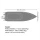 Pro Boat Sonicwake 36 V3 Self-Righting V-Hull Boat RTR schwarz