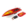 Pro Boat Sonicwake 36 V3 Self-Righting V-Hull Boat RTR rot
