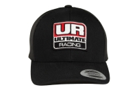 Ultimate Racing - ULTIMATE ORIGINAL SNAPBACK RETRO TRUCKER CAP BLACK (MX-UR9052)