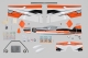 Extra NG orange/weiß ARF Carbon V2 60" - 1520mm