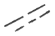 RGT - Untersetzungsgetriebe-Welle, 1 Satz (RGT-R86945)