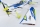 Sbach 342 blau/gelb ARF Carbon V2 67" - 1700mm