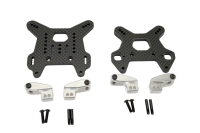 SWORKz S35-4/e EVO Series F/R Lay Down Shock Tower System (SWC218044)