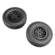 Axial Tire & Wheel Set Mounted (2): SCX10 Trailer...