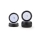 Pro-Line Racing 1/24 Wedge Front and Prism Rear Carpet Tires Mounted 7mm White (4): Losi Micro-B (PRO1035513)