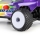 Pro-Line Racing 1/28 Prism Front/Rear Carpet Tires Mounted 7mm White (4): Losi Micro-T (PRO1035613)