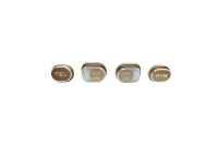 D-Power HelloRadio Metall Knöpfe für V12 - gold (HR3120)