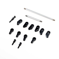 Axial Steering Links Steel Wide: SCX30 (AXI-4264)