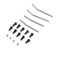 Axial 40.5mm & 45.25mm Steel Links Bent: SCX30 (AXI-4454)