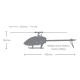 Blade InFusion 210 BNF Basic mit AS3X & SAFE