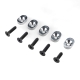 Losi Engine Mount Insert and Screws 19.5/67 (5): 5IVE-TG...