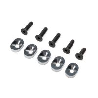Losi Engine Mount Insert and Screws 18/67 (5): 5IVE-TG 3.0 (LOS-4156)