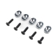 Losi Engine Mount Insert and Screws 19/67 (5): 5IVE-TG...