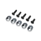 Losi Engine Mount Insert and Screws 21.5/67 (5): 5IVE-TG...