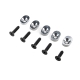 Losi Engine Mount Insert & Screws 20/67 (5): 5IVE-TG...