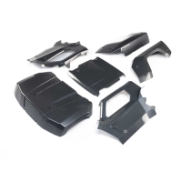 Horizon Hobby - Losi Body Set Complete Gun Metal Grey: 5IVE-T 3.0 (LOS-4350)