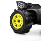 Pro-Line Racing 1/16 Dumont Front/Rear Paddle Tires Mounted 12mm Yellow Split Six (2): ARRMA MINI KRATON (PRO1031212)