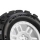 Pro-Line Racing 1/16 Badlands MX Front/Rear MT Tires Mounted 12mm White Split Six (2): ARRMA MINI KRATON (PRO1030113)