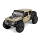 Axial 1/10 SCX10 III Motobilt Waypoint Jeep JT Gladiator 4X4 RTR Brushed Rock Crawler Tan (AXI-2443T1)