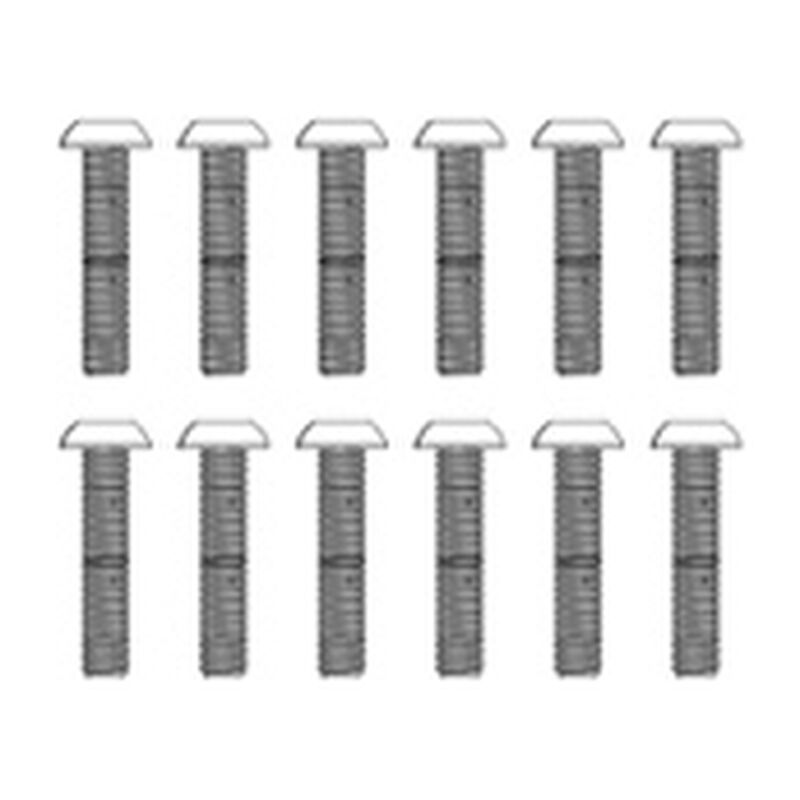 Robitronic - Schrauben 2*13.5mm (12 Stk.) (MX-JSC20135)