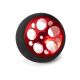 Spektrum Aluminum Wide Wheel Circle Red (SPM-1074)