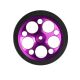 Spektrum Aluminum Wide Wheel Circle Purple (SPM-1075)