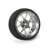 Spektrum Aluminum Wide Wheel Spoke Gun Metal Gray (SPM-1078)