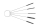 HaoSheng - Airbrush cleaning brushes
