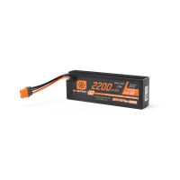 Spektrum 7.4V 2200mAh 2S 30C Smart G2 LiPo Battery: IC2 SmartFit Case (SPMX-3209)
