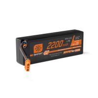 Spektrum 7.4V 2200mAh 2S 30C Smart G2 LiPo Battery: IC2 SmartFit Case (SPMX-3209)