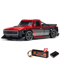 Infraction Grom 3S 4X4 Ready-To-Run Brushless All-Road Street Bash rot - 1:12